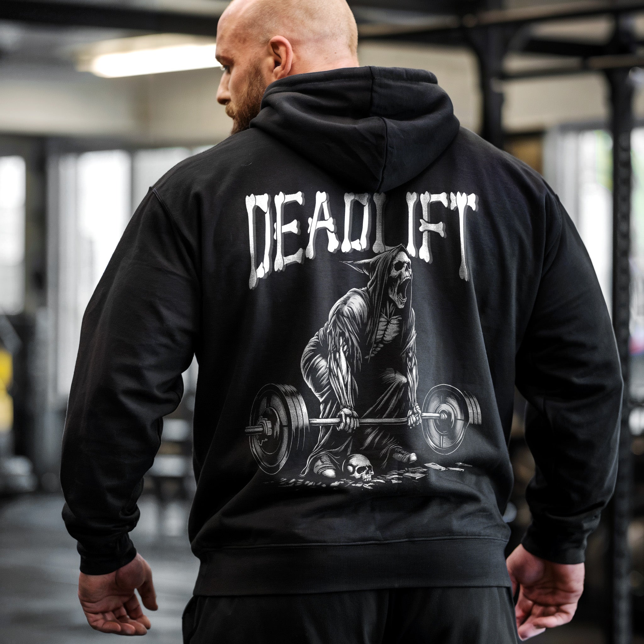 Grim Reaper Deadlift Gym Hoodie 11312