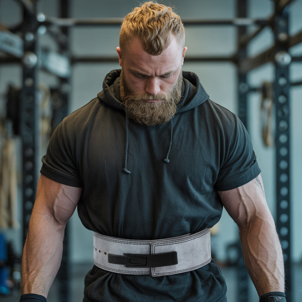 Custom Weight Lifting Belt Bulldog No Pain No Gain 11327