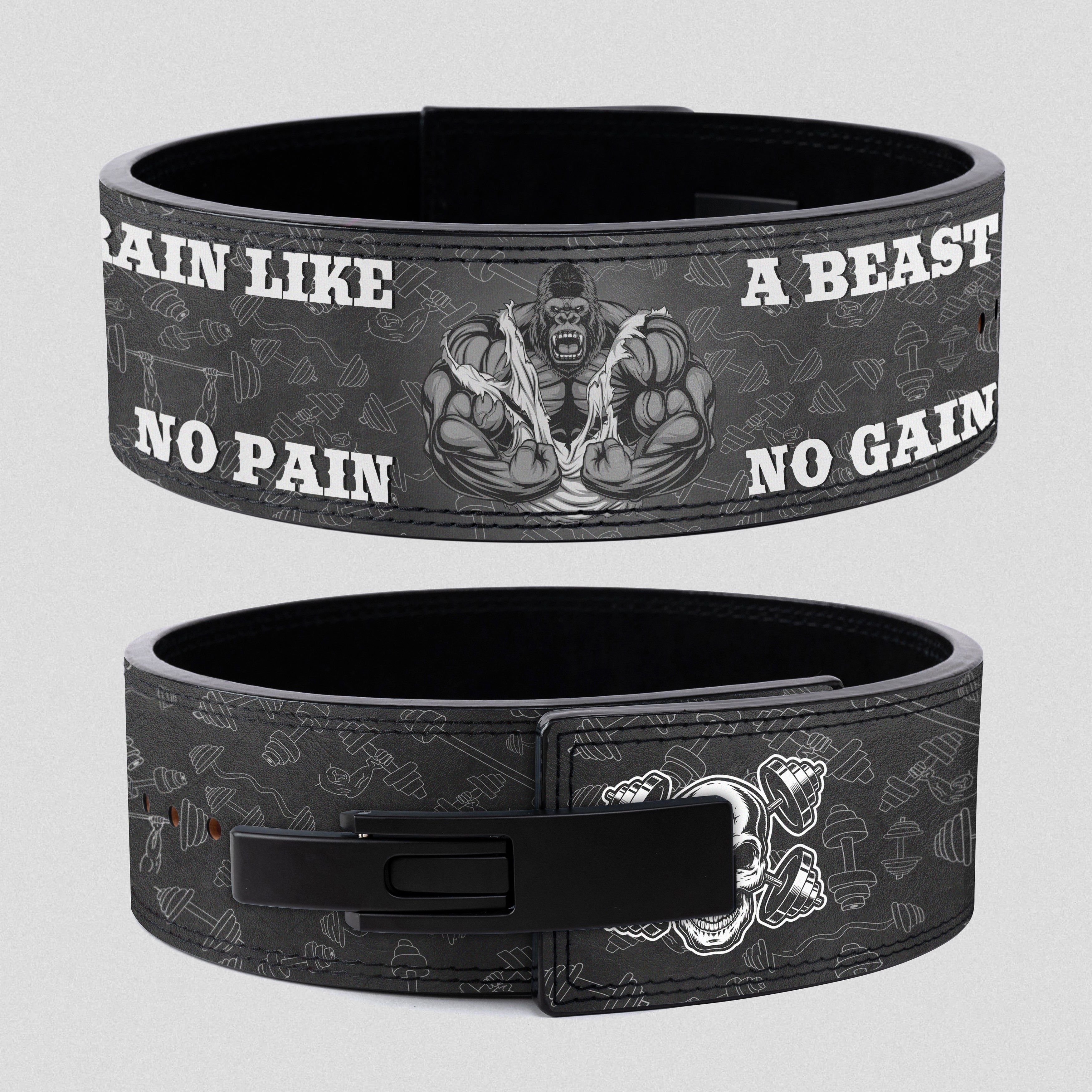 Custom Lever Belt Gorilla Weight Lifting Belt Train Like a Best 11330