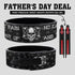 Personalized Skull Weight Lifting Belt Motivation Quotes 11332
