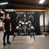 Personalized Gym Flag Banner Gothic Grim Reaper Lifting NO DAYS OFF 11336