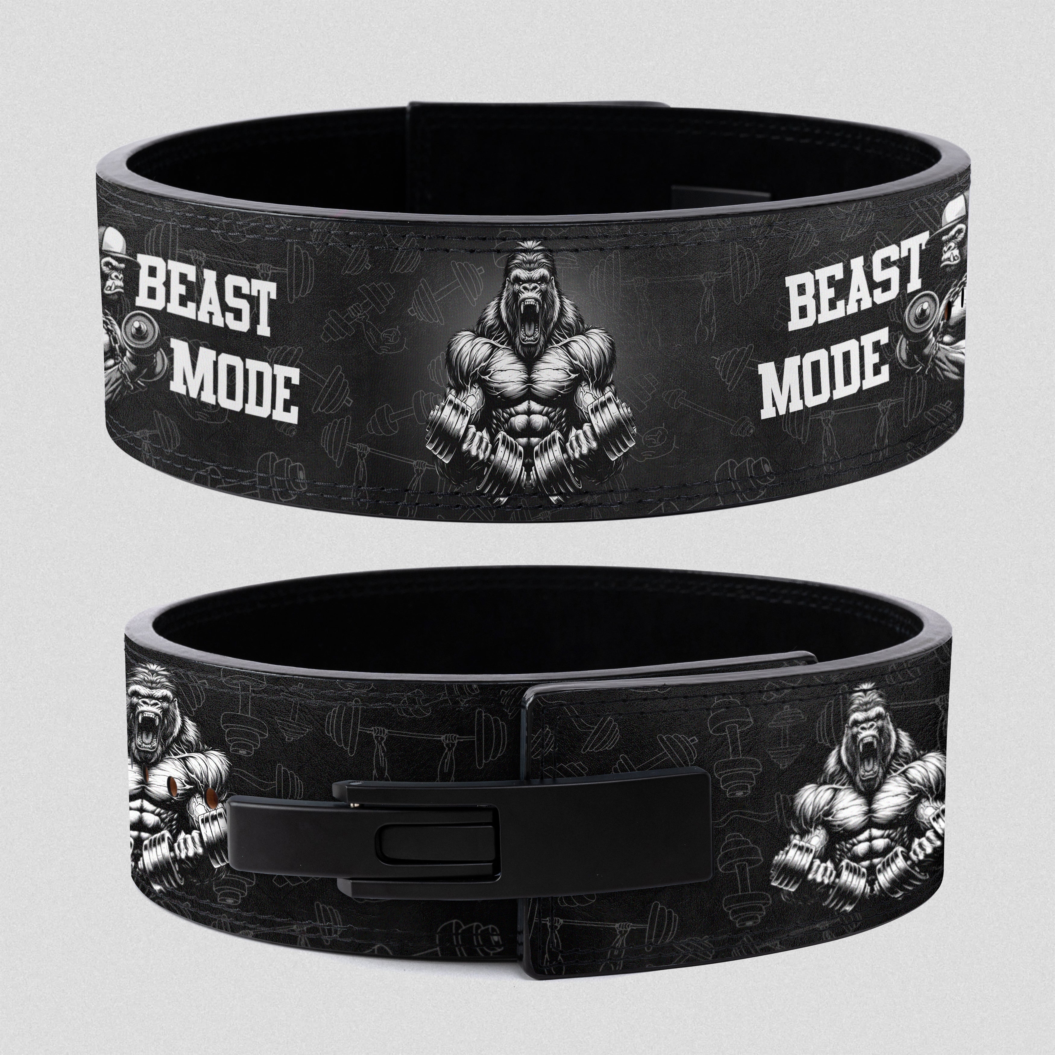 Gorilla Beast Mode Powerlifting Lever Belt 11348