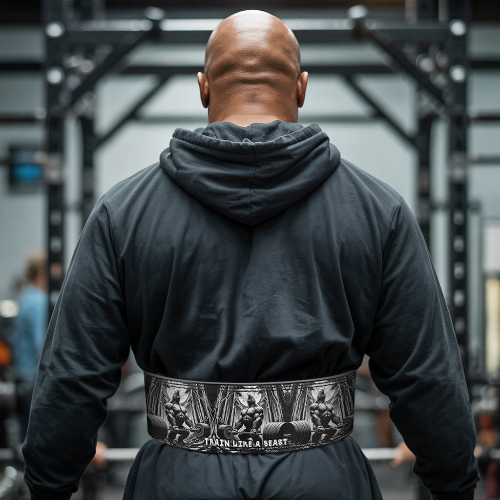 Beast Mode Incarnate - Gorilla Powerlifting Lever Belt 11349