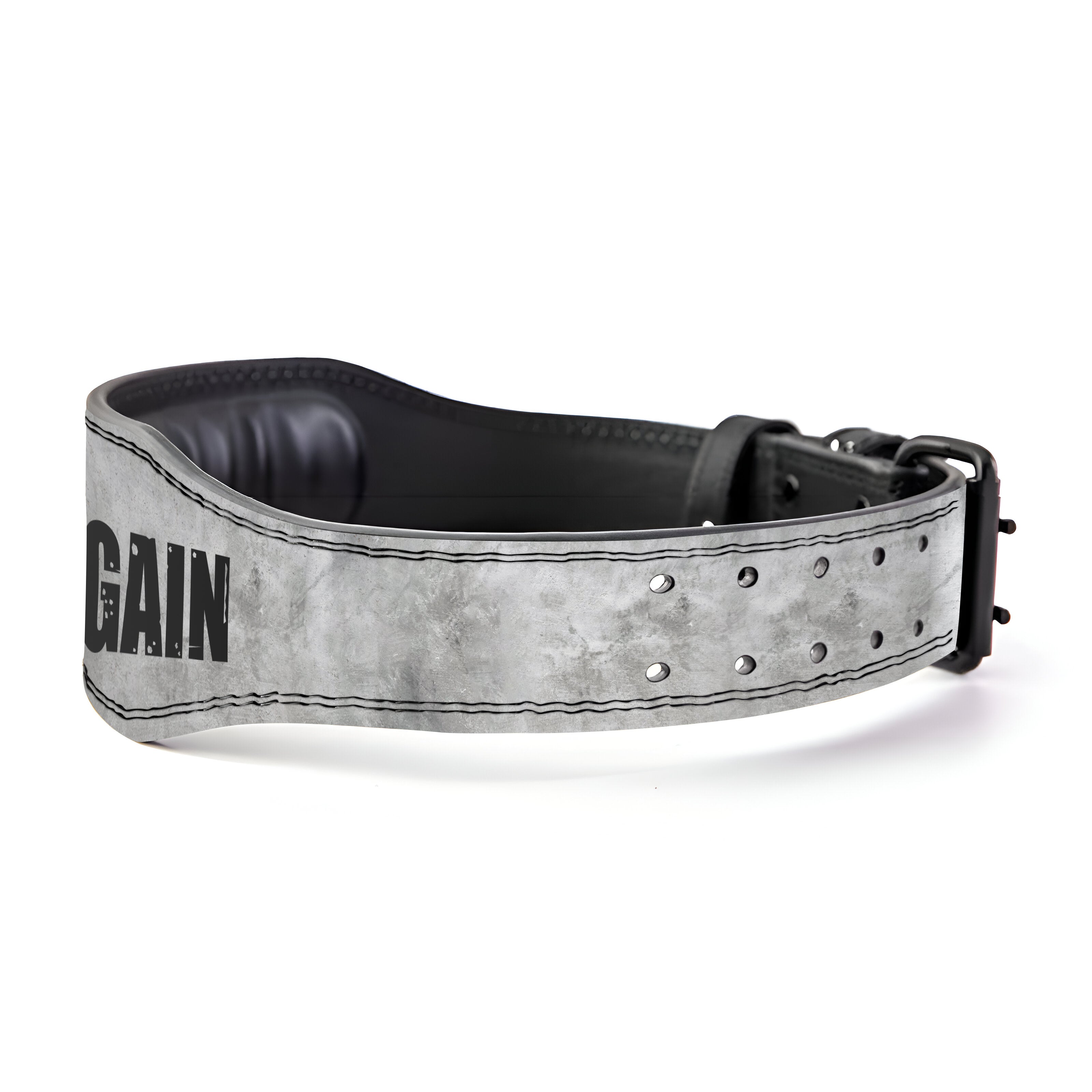 Custom Prong Lifting Belt Bulldog No Pain No Gain 11353