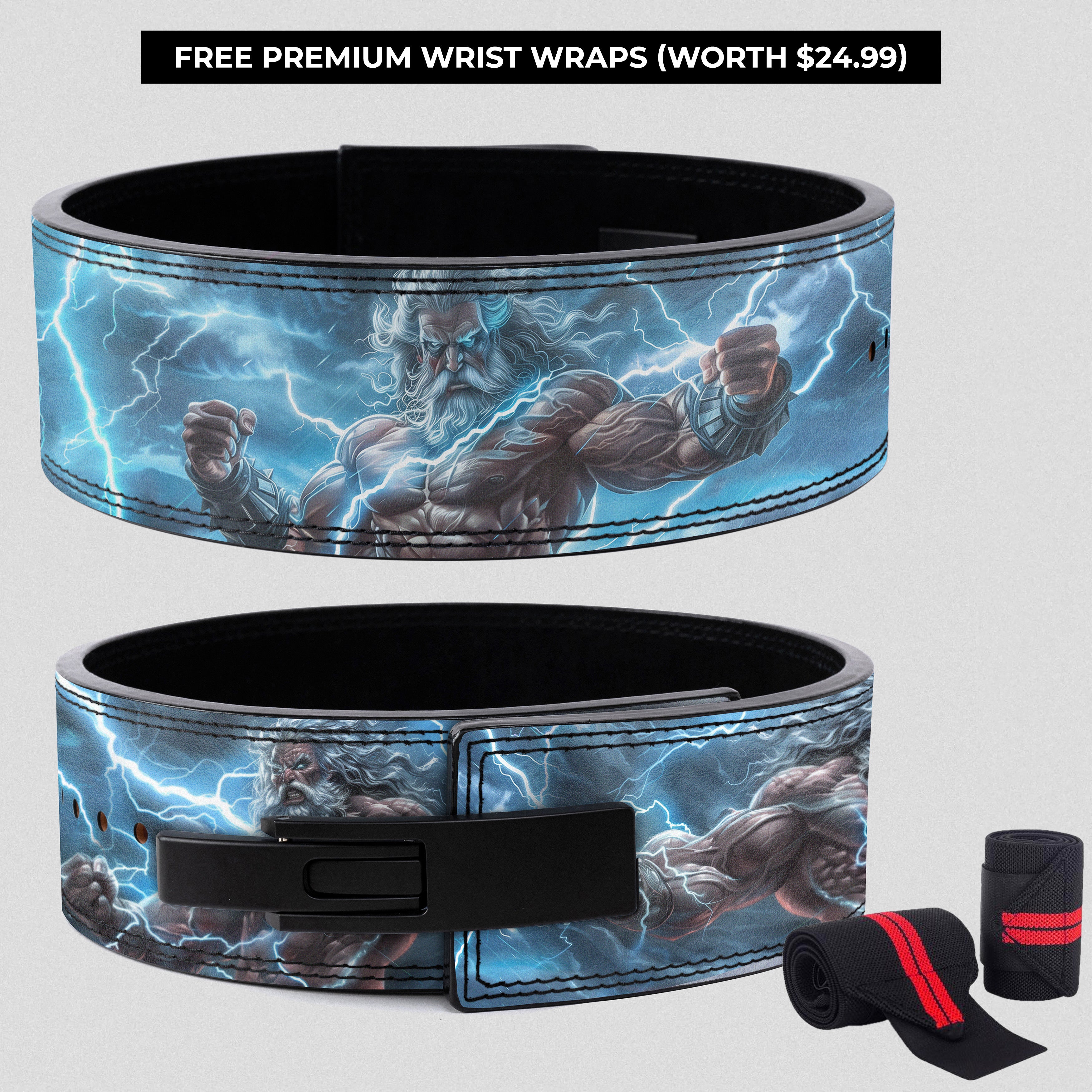 Wrath of Zeus - Olympian God Powerlifting Belt 11360