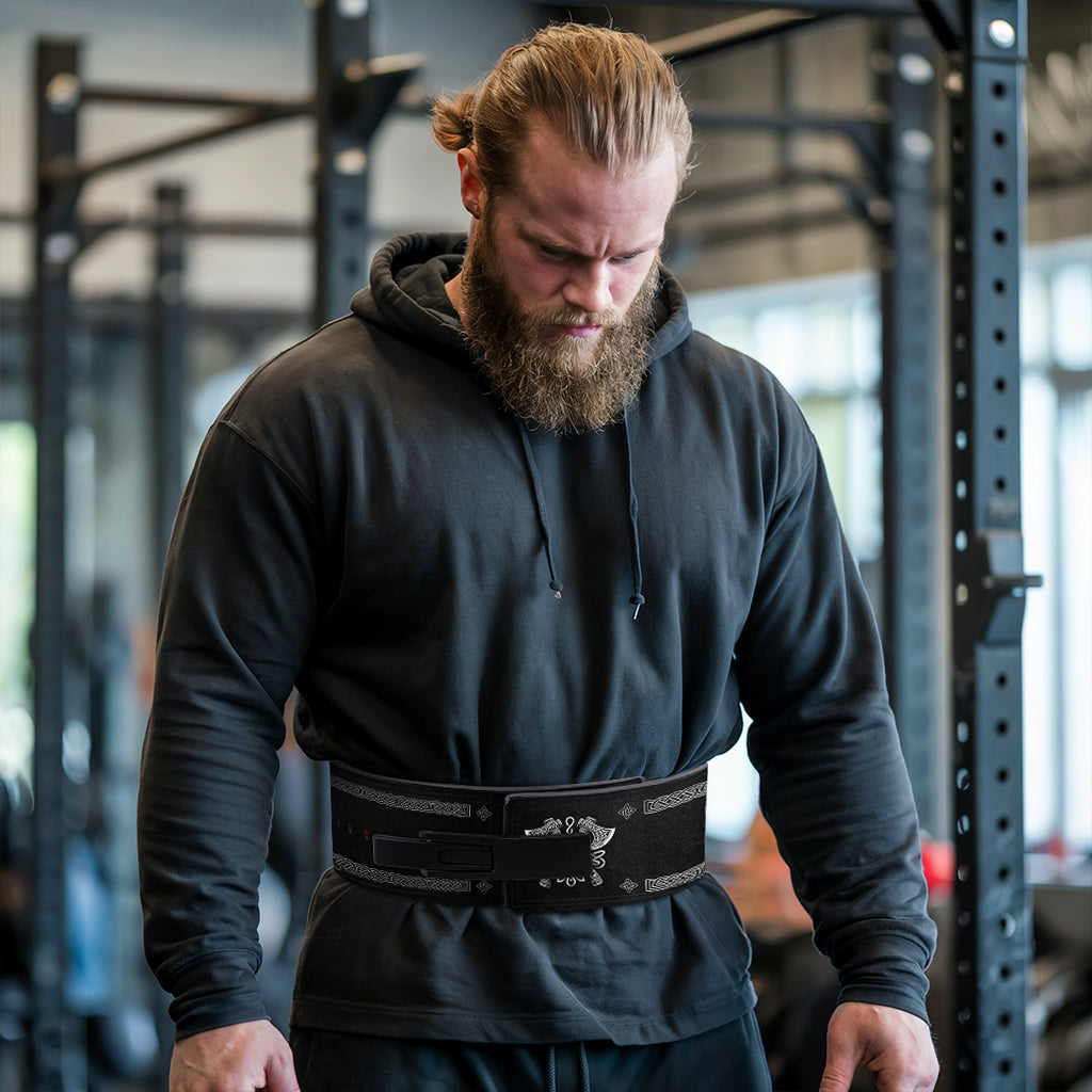 Fenrir Viking Lifting Belt Norse Mythology Strength Gear 11363