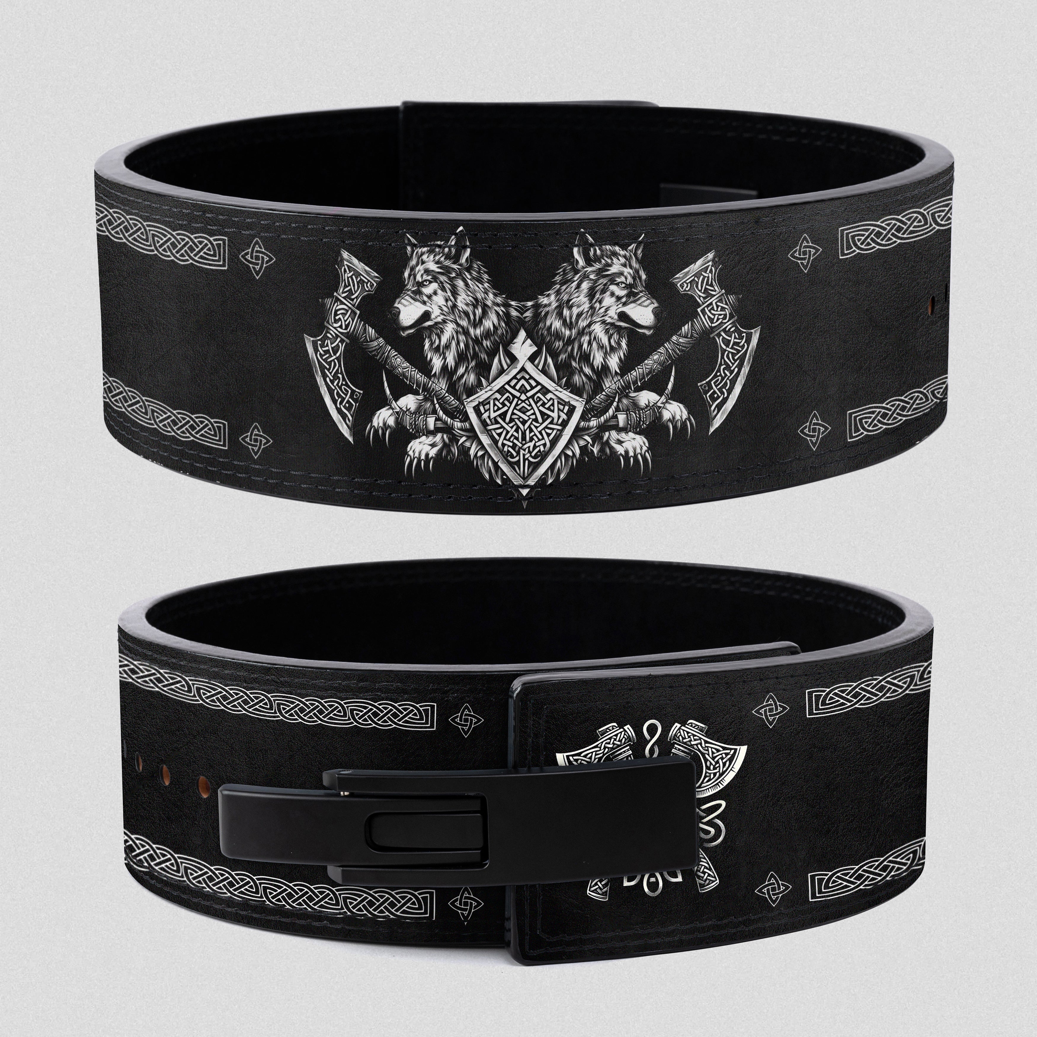 Fenrir Viking Lifting Belt Norse Mythology Strength Gear 11363