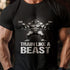 Gym T-shirt Muscle Gorilla Train Like a Beast 11370