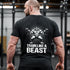 Gym T-shirt Muscle Gorilla Train Like a Beast 11370