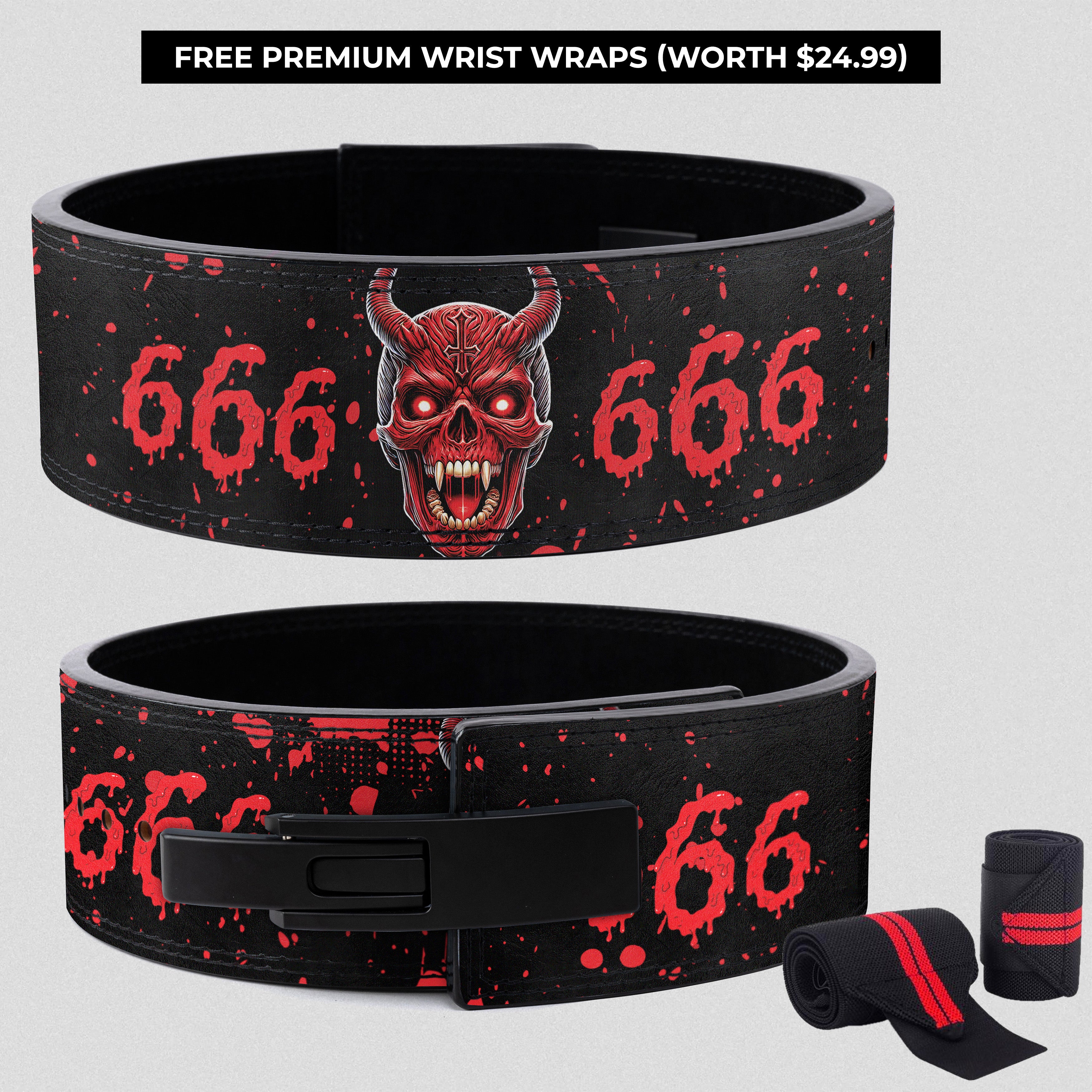 The Devil's Pact - Satanic Customizable Power Belt 11375