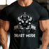 Gorilla Lifting Beast Mode Gym T-shirt 11378