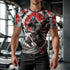 Samurai Warrior Compression Shirt Rash Guard Japanese Art 11383