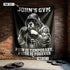 Pitbull Boxing Personalized Gym Flag - Pain is Temporary Pride is Forever 11386