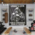 Pitbull Boxing Personalized Gym Flag - Pain is Temporary Pride is Forever 11386