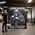 Pitbull Boxing Personalized Gym Flag - Pain is Temporary Pride is Forever 11386