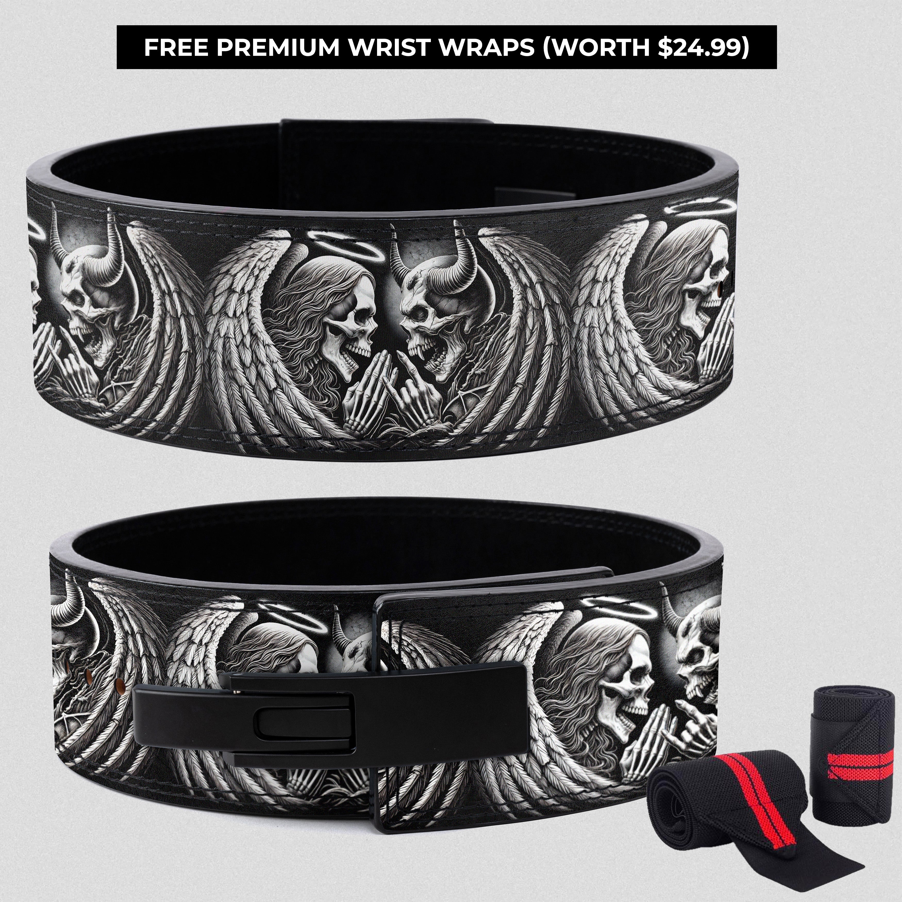 Saints and Sinners - Angel & Demon Lever Lifting Belt 11398