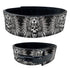 Personalized Jaguar Warrior Aztec Skull Lifting Belt