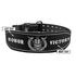 Skull Spartan Leather Lifting Belt with Quick Release 11406