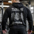 Norse Fenrir & Vegvisir Gym Hoodie 11421