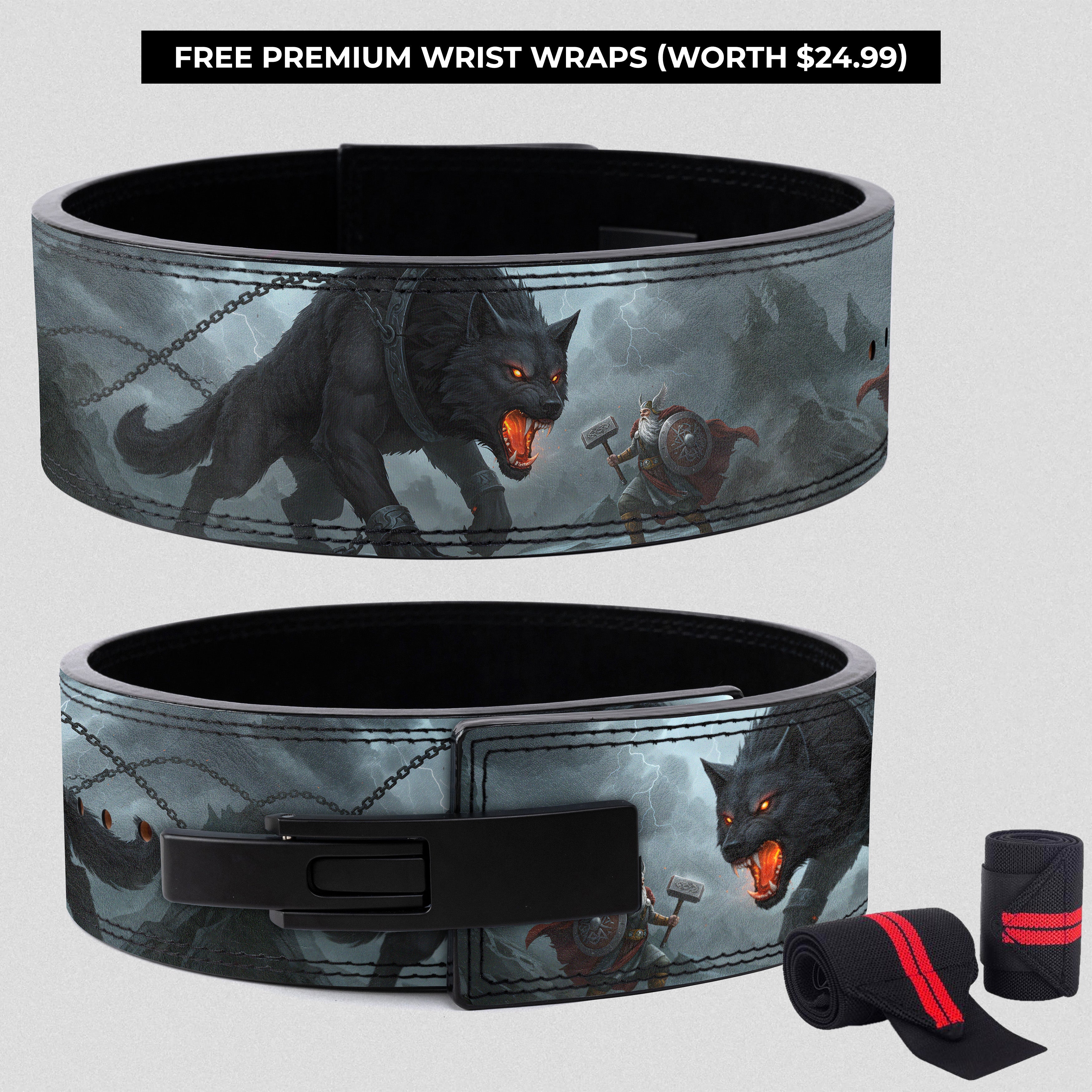 Ragnarok: The Final Battle - Norse Powerlifting Belt 11444