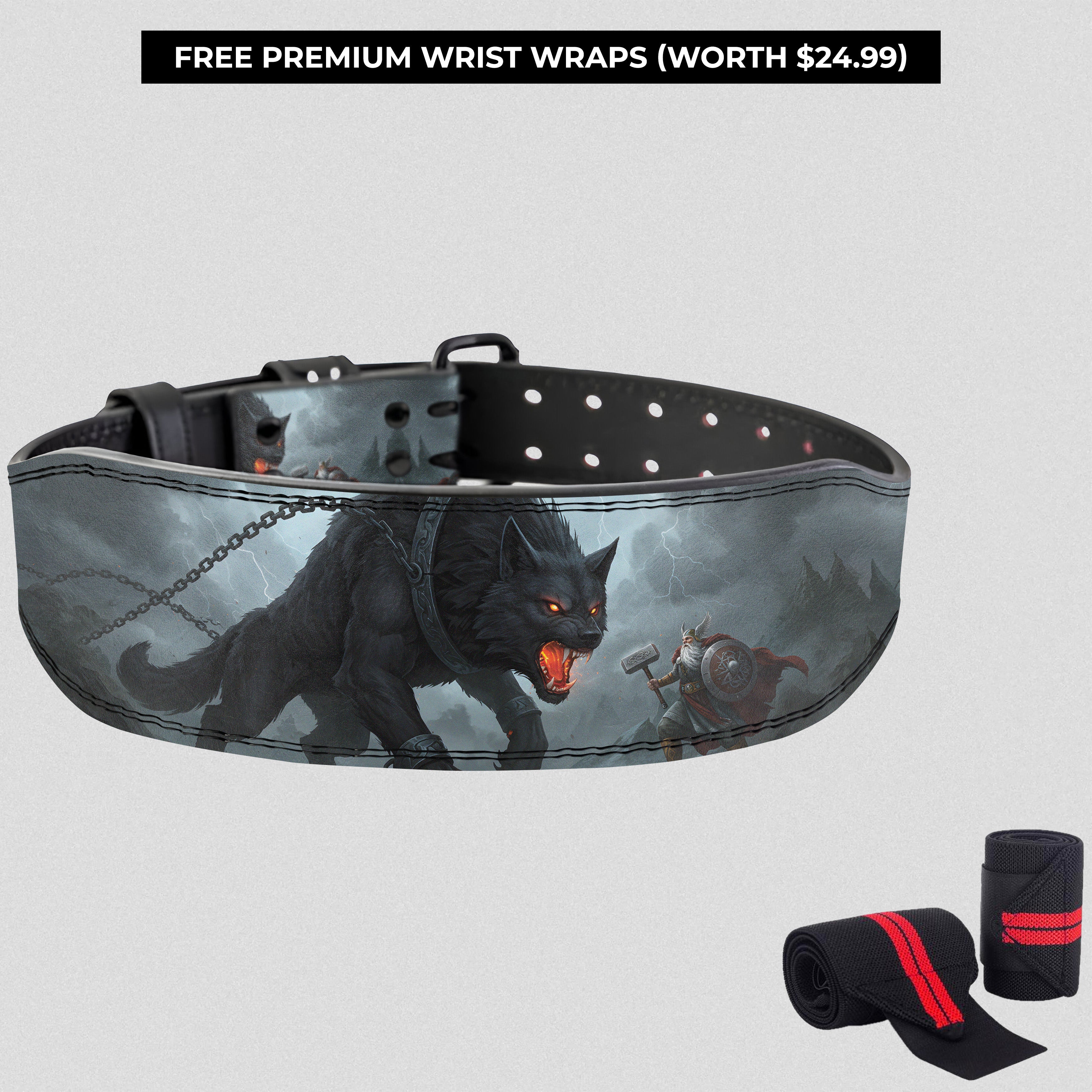 Ragnarok: The Final Battle - Norse Prong Lifting Belt  11445