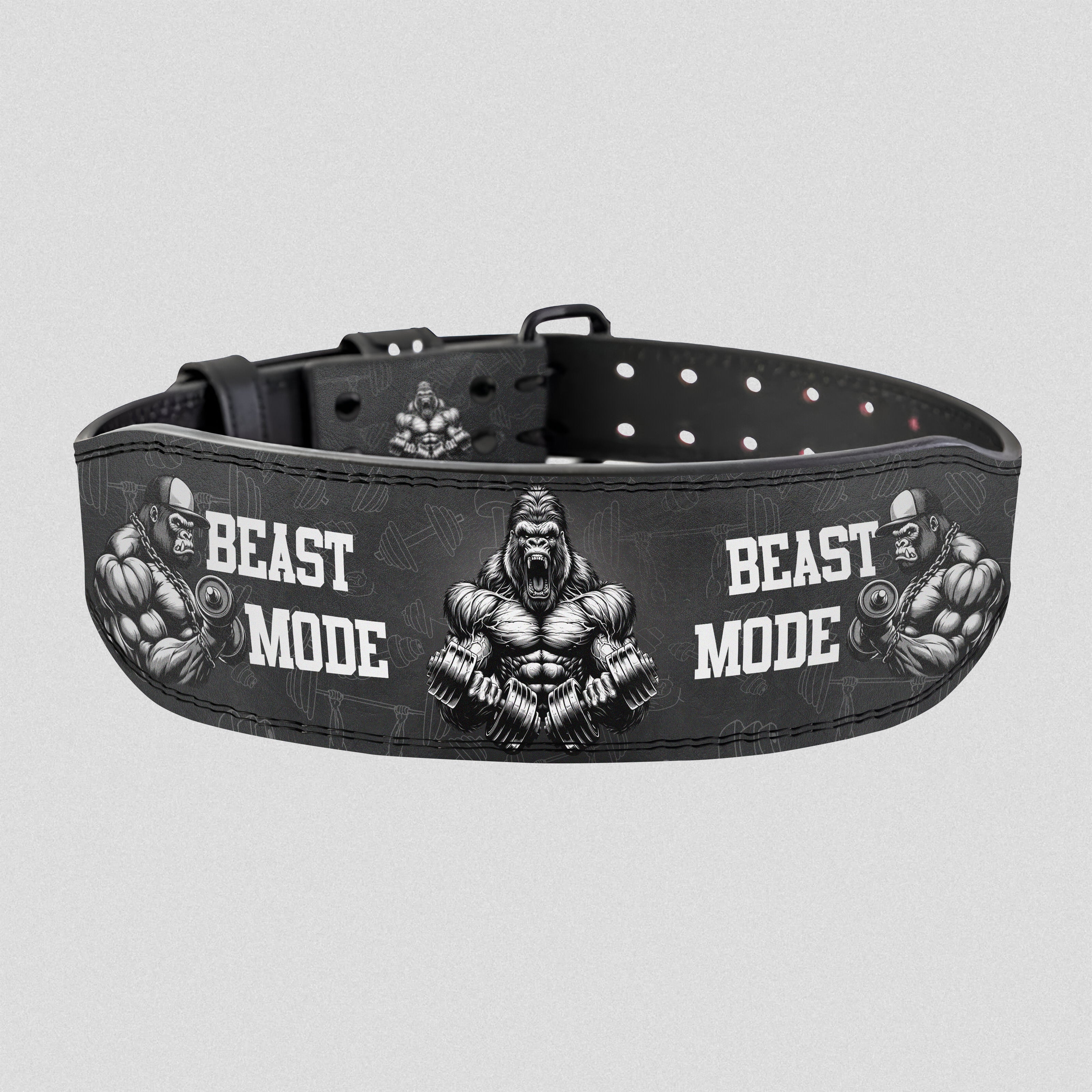 Silverback Strength - Personalized Gorilla Prong  Belt 11465