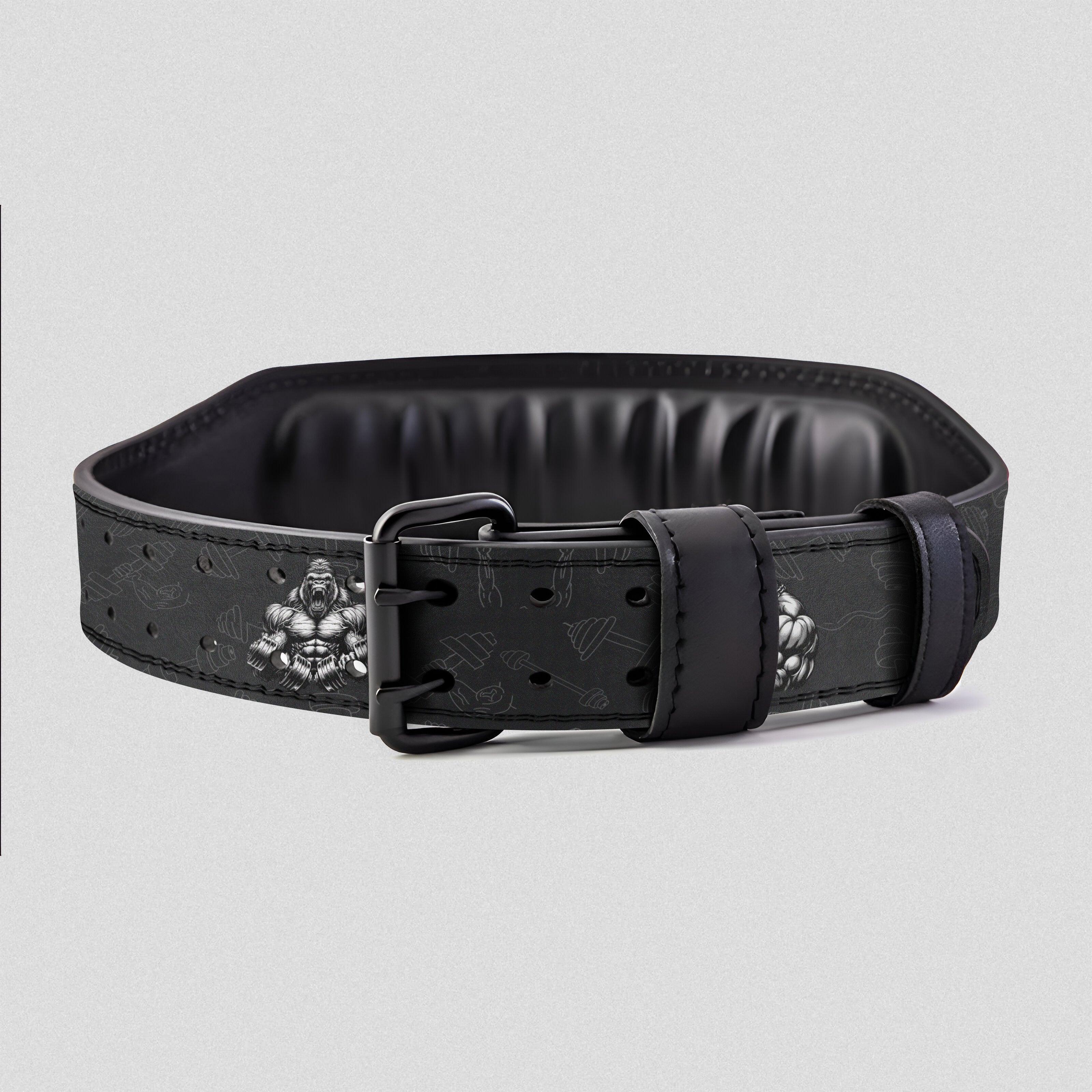 Silverback Strength - Personalized Gorilla Prong  Belt 11465