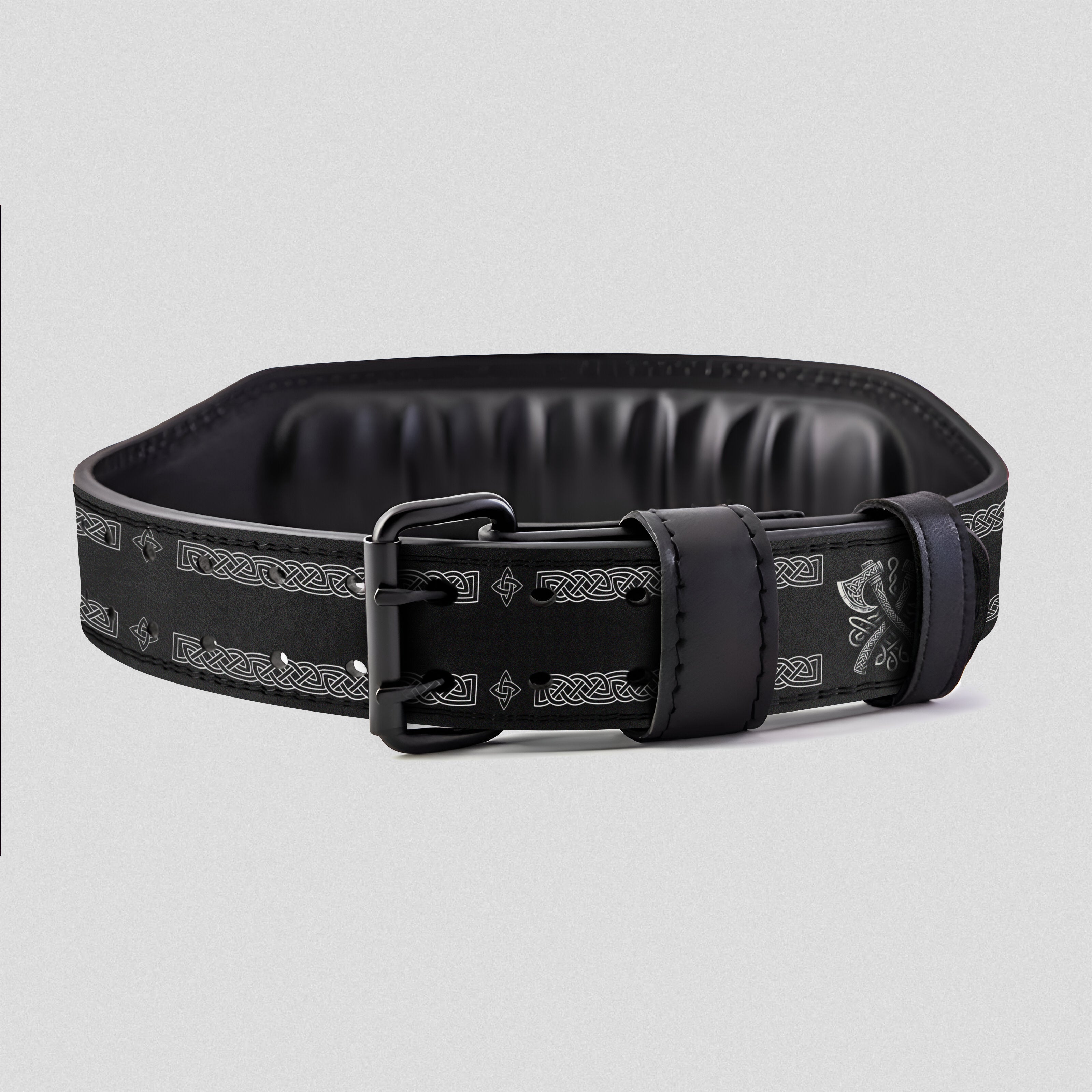 Odin's Wolves of War | Customizable Norse Prong Lifting  Belt 11473