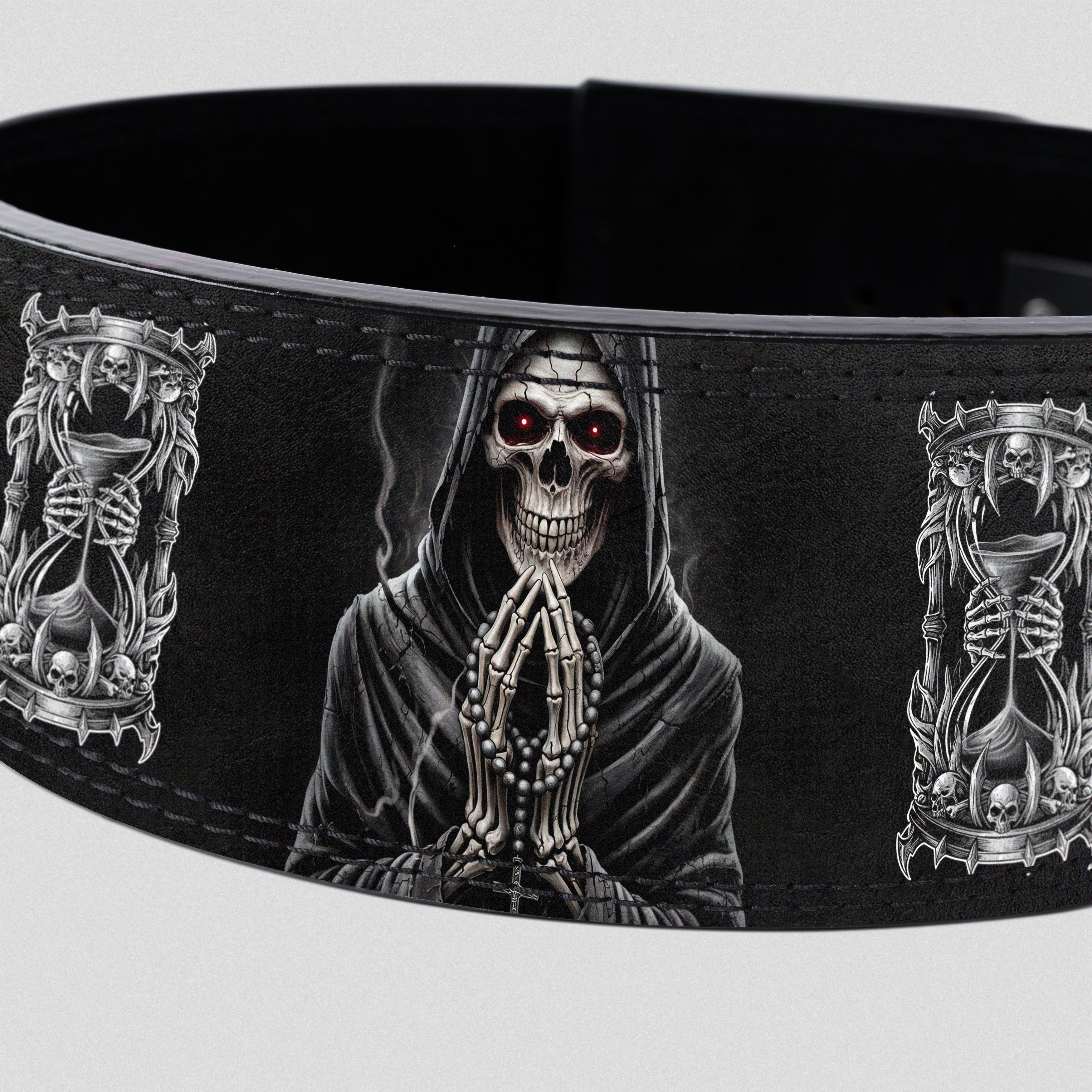 Memento Mori Personalized Lever Belt 11481