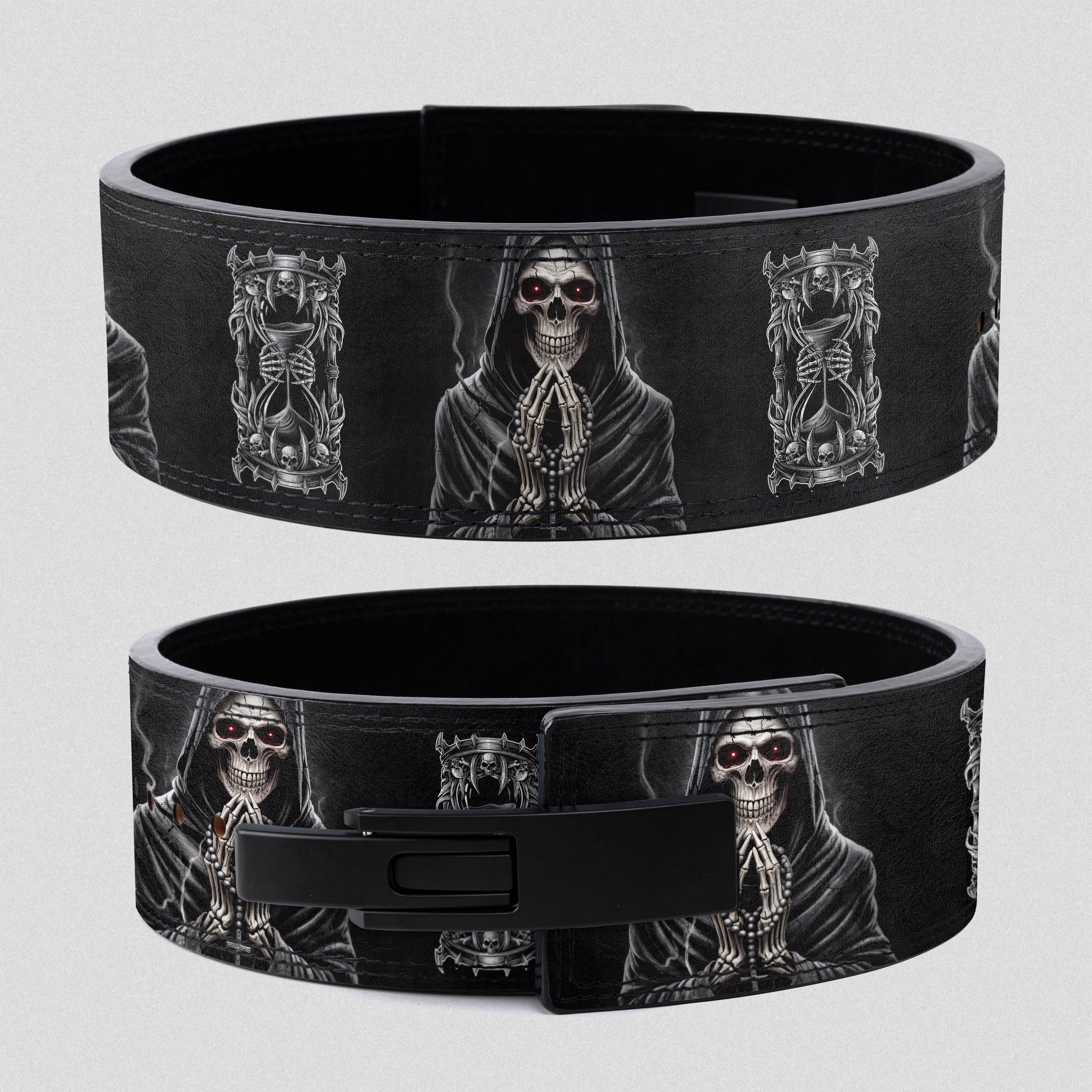 Memento Mori Personalized Lever Belt 11481