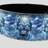 Custom Electro Fury Skull Cowhide Lever Lifting Belt 11482