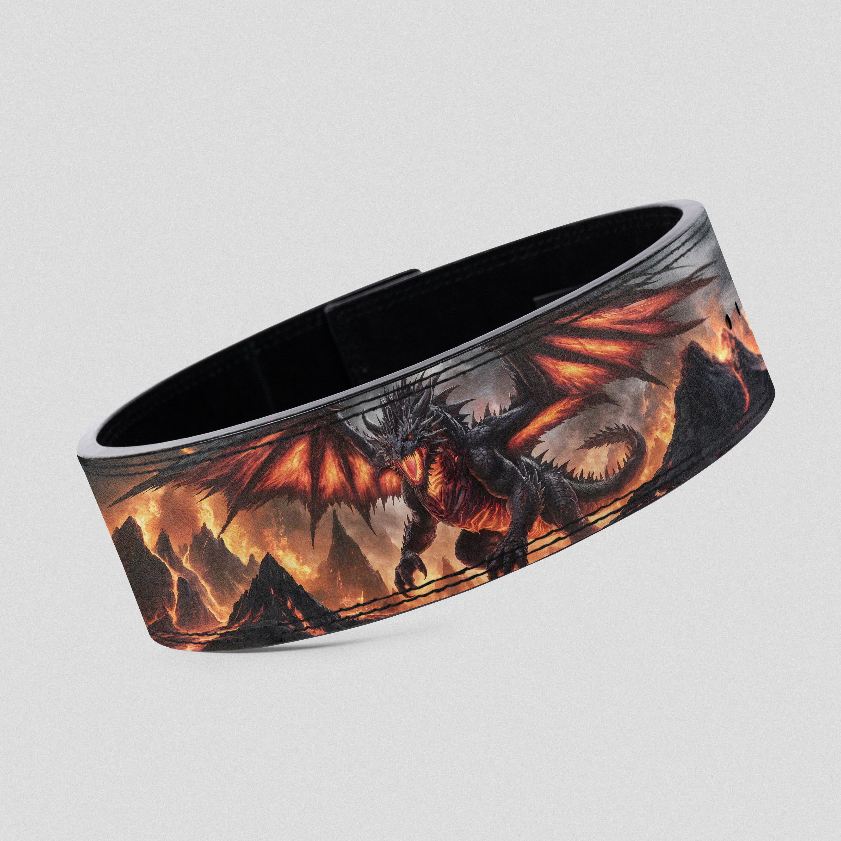 Dragon Lair Customizable Powerlifting Lever Belt 10mm Cowhide 11484