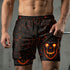Lava Skull 2 in 1 Printed Gym Shorts 11491
