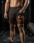 Lava Skull 2 in 1 Printed Gym Shorts 11491