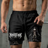 Memento Mori 2 in 1 Training Gym Shorts 11494