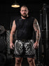 Saints and Sinners 2 in 1 Training Gym Shorts 11497