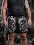 Saints and Sinners 2 in 1 Training Gym Shorts 11497