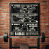 Be Badass Everyday Personalized Gym Banner Decor 11502