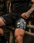 Valhalla Warrior Spirit Gym Shorts - Quick-Dry Mesh Athletic Wear - 11512
