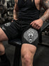 Fenrir's Strength, Vegvisir's Path - Norse Performance Shorts Breathable 11513