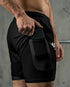 Train Till Death 2 in 1 Performance Gym Shorts 11515
