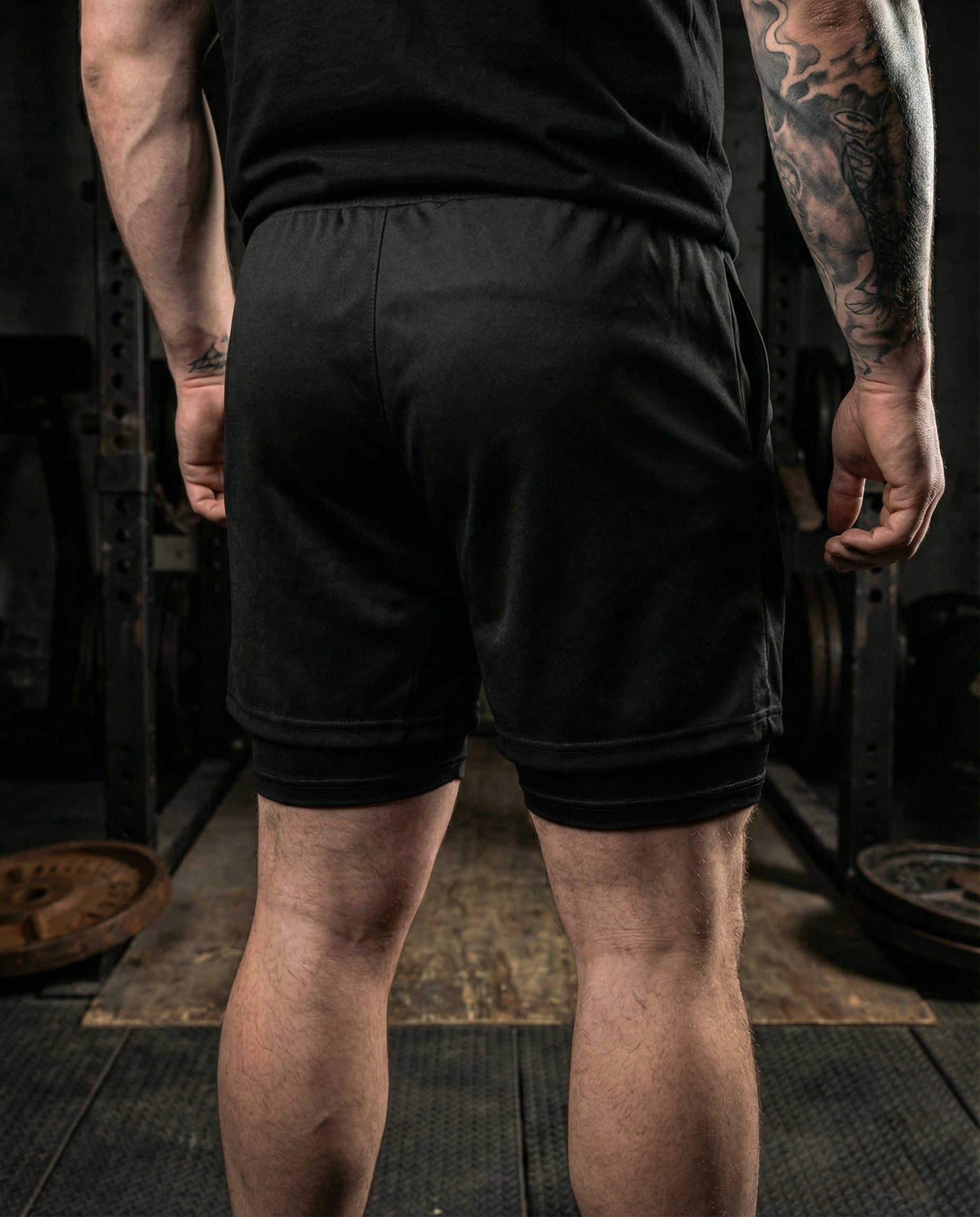 Silverback Strength 2-in-1 Gorilla Gym Shorts Breathable 11516