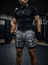 Savage Aztec Jaguar Warrior Gym Shorts 11517