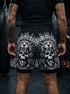 Savage Aztec Jaguar Warrior Gym Shorts 11517