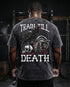 Train Till Death Raven Washed T-Shirt 11521