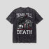Train Till Death Raven Washed T-Shirt 11521