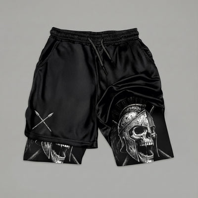 Thermopylae Final Stand Gym Shorts Breathable Mesh Fabric 11530