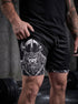 Viking Spirit Gym Shorts - Quick-Dry Fabric Athletic Wear 11531