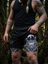 Viking Spirit Gym Shorts - Quick-Dry Fabric Athletic Wear 11531