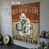 Personalized Old Man Home Gym Decor Wall Banner Flag 11535
